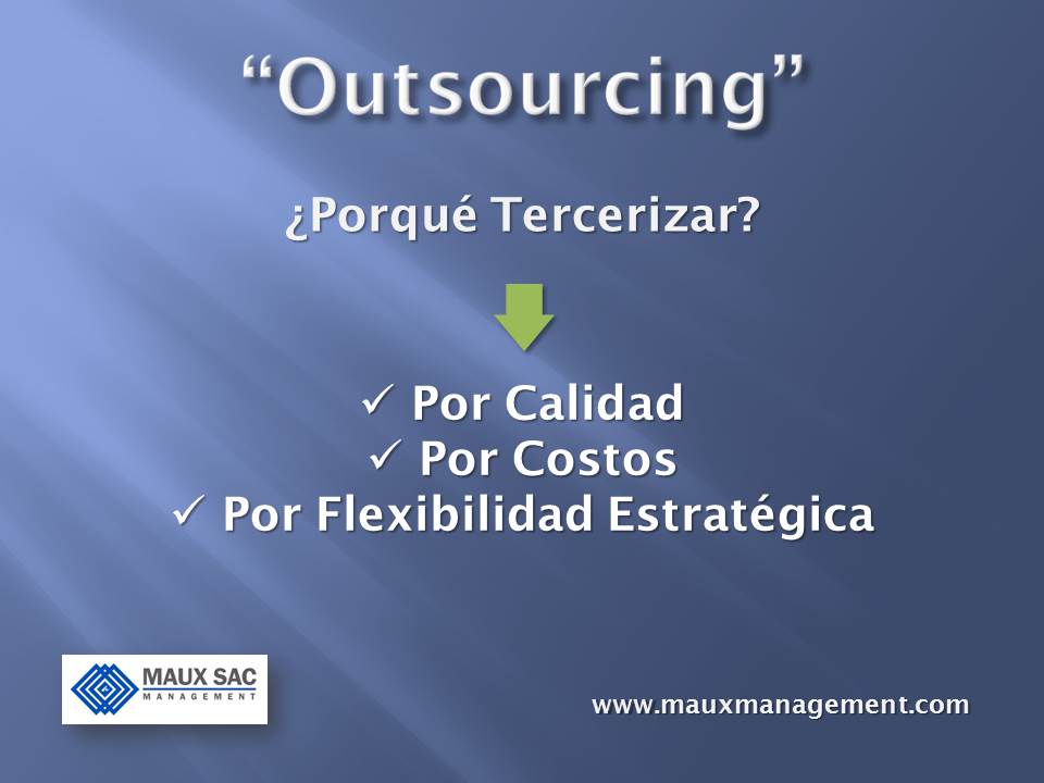 Outsorcing